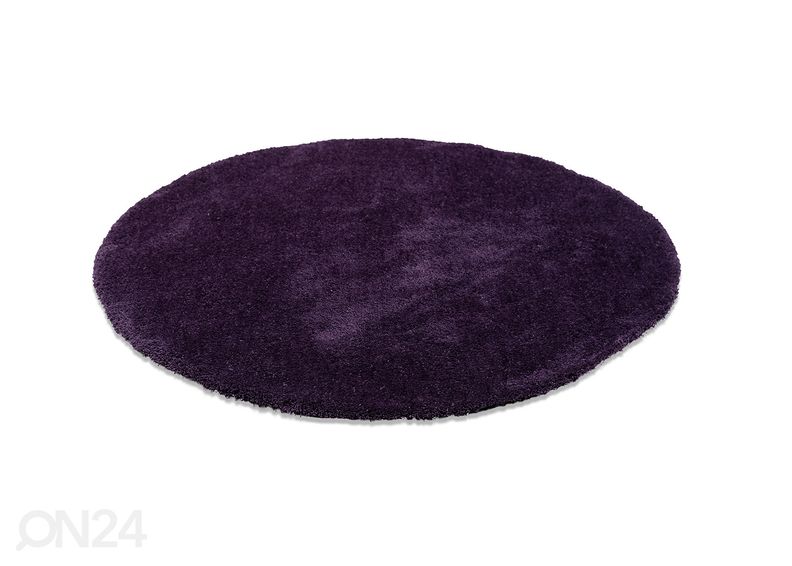 Matto Tom Tailor Cozy Ø190 cm violetti kuvasuurennos