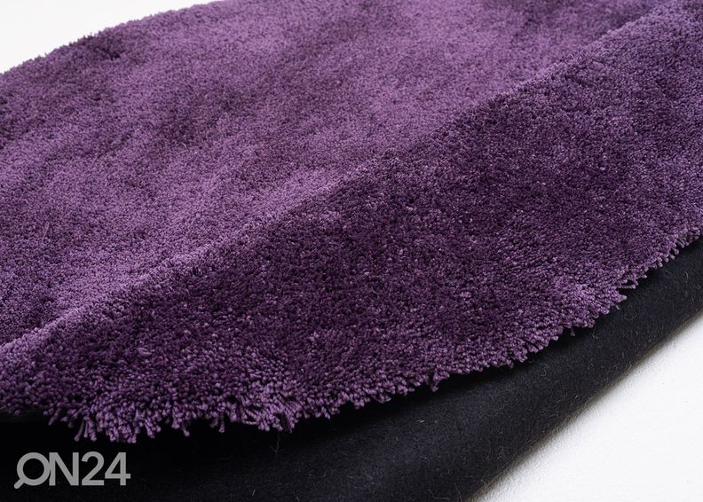 Matto Tom Tailor Cozy Ø190 cm violetti kuvasuurennos