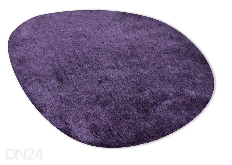 Matto Tom Tailor Cozy Pebble, 80x120 cm violetti kuvasuurennos