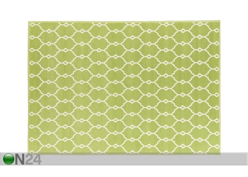 Matto Trellis Green 133x190 cm kuvasuurennos