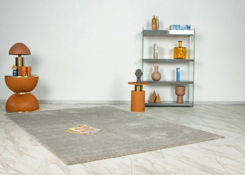 Matto Trendy Uni Silver 80x150 cm kuvasuurennos