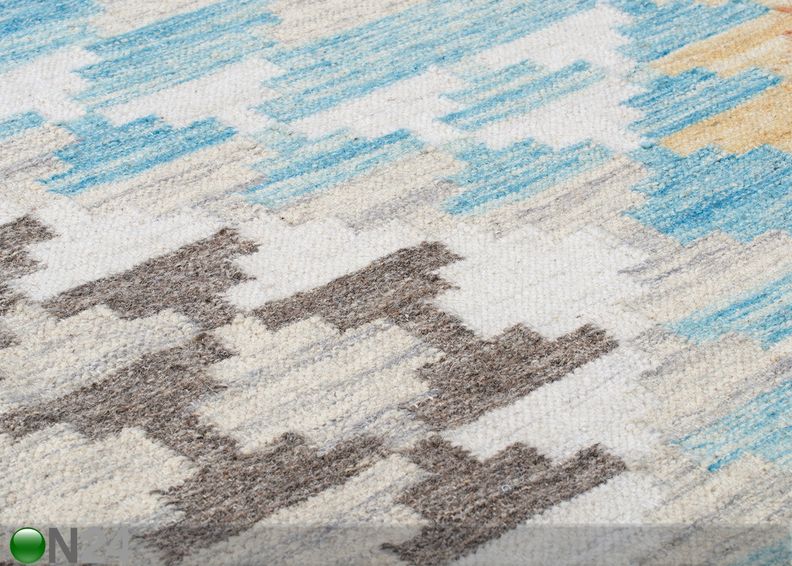 Matto Vintage Check Kelim 65x135cm kuvasuurennos