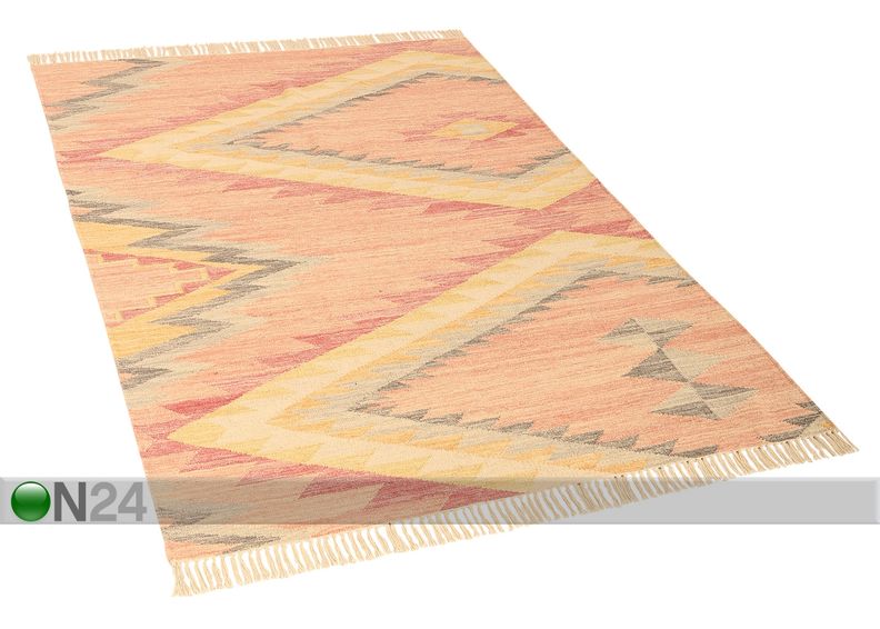 Matto Vintage Zigzag Kelim 160x230cm kuvasuurennos
