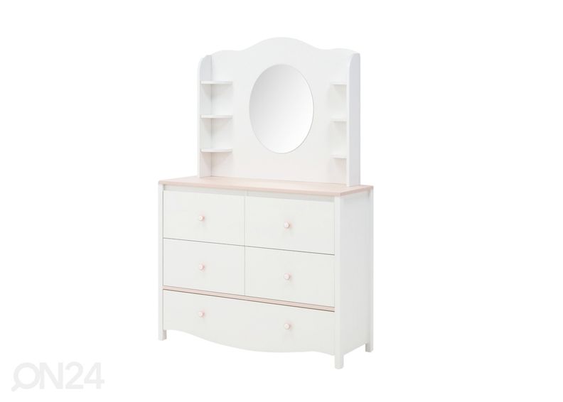 Meikkipöydän hylly peilillä kuvasuurennos