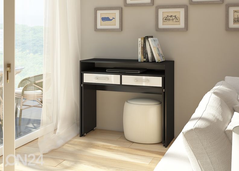 Meikkipöytä Lofo kuvasuurennos