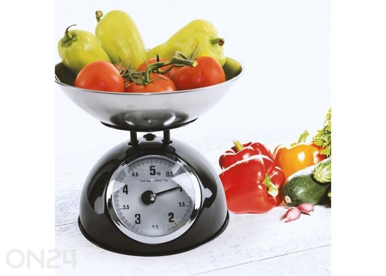 Mekaaninen keittiövaaka kulholla 5 kg kuvasuurennos