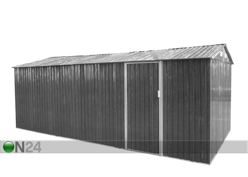 Metallinen autokatos/puutarhasuoja 17m² kuvasuurennos