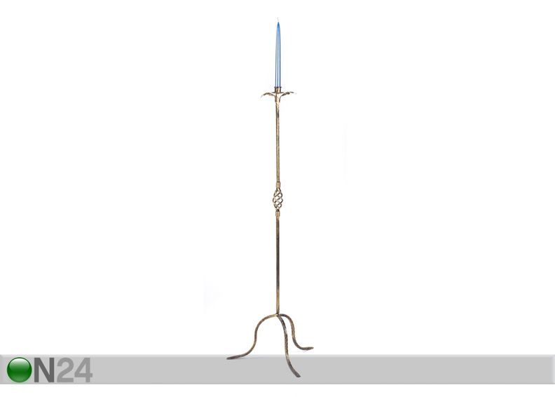 Metallinen kynttilänjalka 110 cm kuvasuurennos