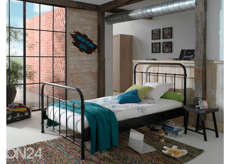 Metallisänky New York 120x200 cm kuvasuurennos