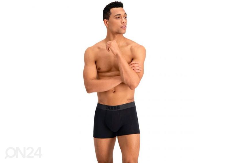 Miesten bokserit Puma Logo Boxer 2 paria kuvasuurennos