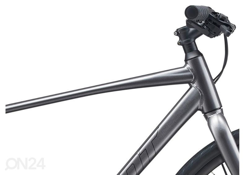 Miesten hybridipyörä Giant Escape Disc 3 Metallic Black (2022) - M kuvasuurennos