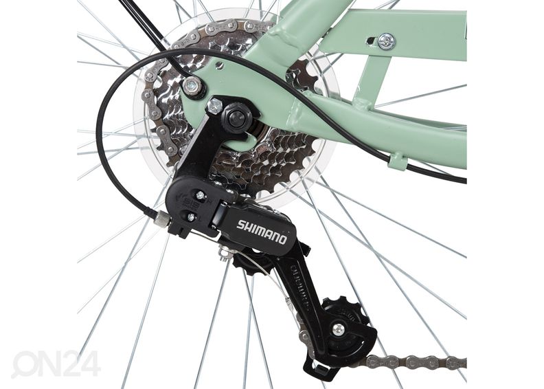 Miesten ja lasten polkupyörä 27,5" Huffy Sienna Vintage vihreä kuvasuurennos