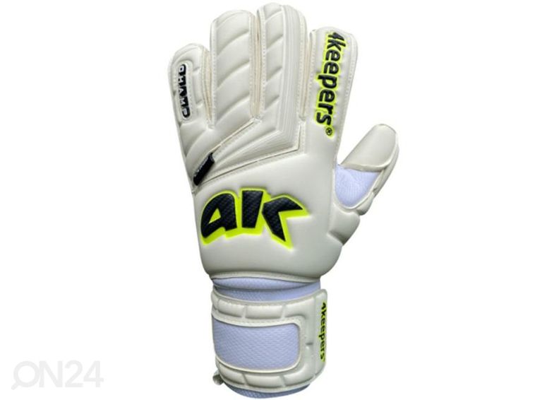 Miesten jalkapallo maalivahdin hanskat 4keepers Champ Carbo V RF 8 kuvasuurennos