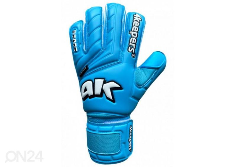 Miesten jalkapallo maalivahdin hanskat 4keepers Champ Colour Sky V RF kuvasuurennos