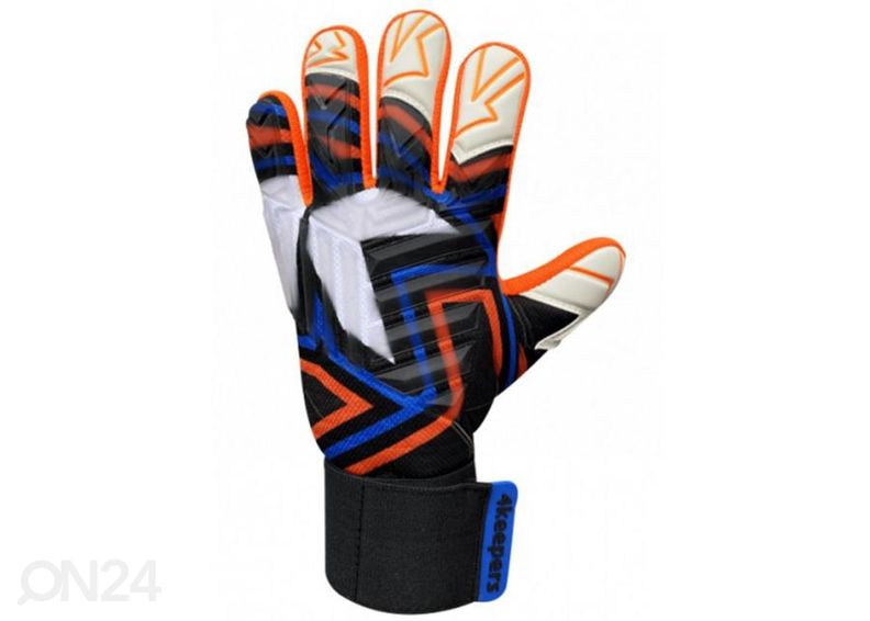 Miesten jalkapallo maalivahdin hanskat 4keepers Evo Lanta NC kuvasuurennos