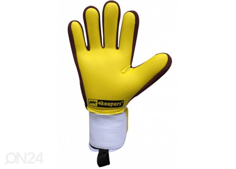 Miesten jalkapallo maalivahdin hanskat 4keepers Evo Trago NC kuvasuurennos