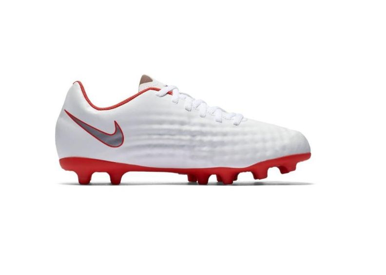 Miesten jalkapallokengät Nike MagistaObra 2 Club FG JR AH7314 107 valkoiset kuvasuurennos