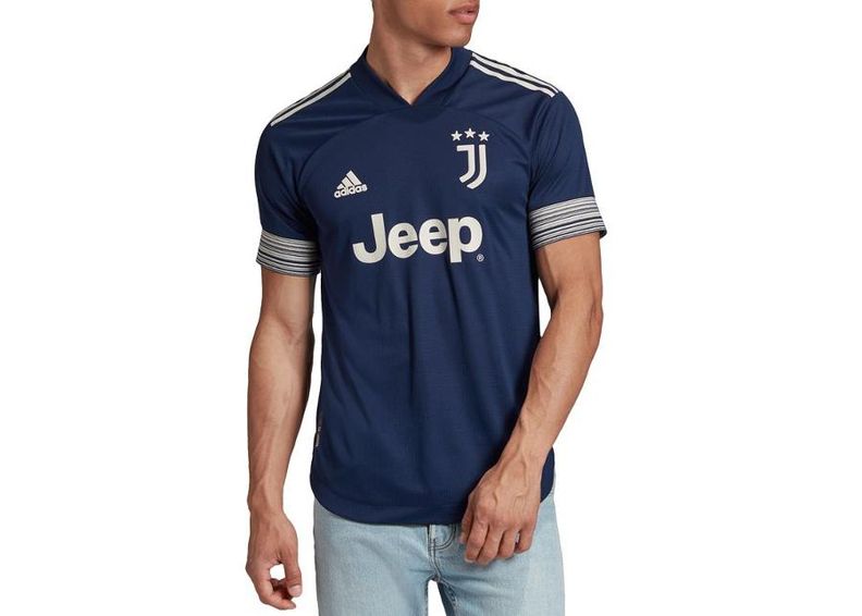 Miesten jalkapallopaita Adidas Juventus Away Authentic 20/21 M FN1007 kuvasuurennos