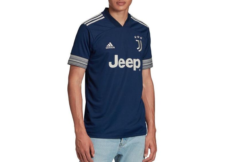 Miesten jalkapallopaita Adidas Juventus Away Jersey 20/21 M GC9087 kuvasuurennos