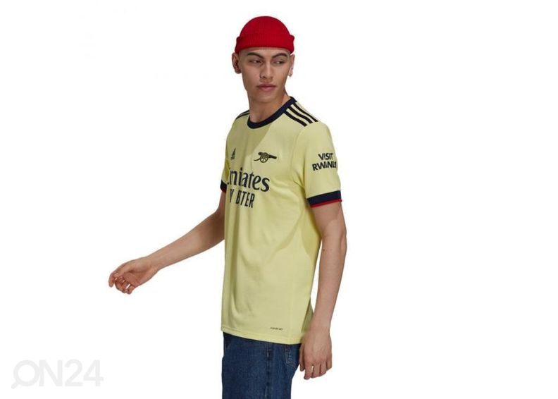 Miesten jalkapallopaita Adidas London Arsenal Away kuvasuurennos