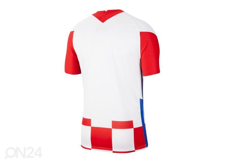 Miesten jalkapallopaita Nike Croatia Breathe Stadium Home 20-21 M kuvasuurennos