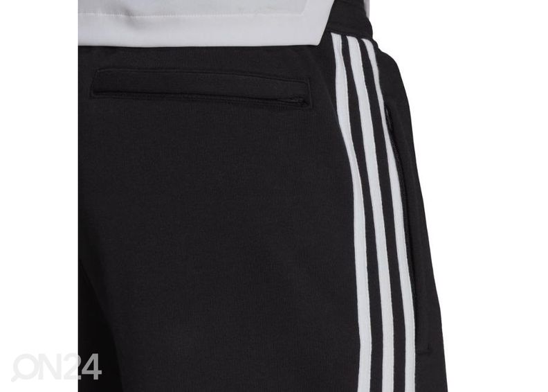 Miesten jalkapalloshortsit Adidas Juventus Turyn 3-stripes kuvasuurennos