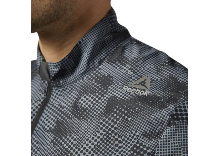 Miesten juoksutakki Reebok Run Woven Jacket M BR4434 kuvasuurennos