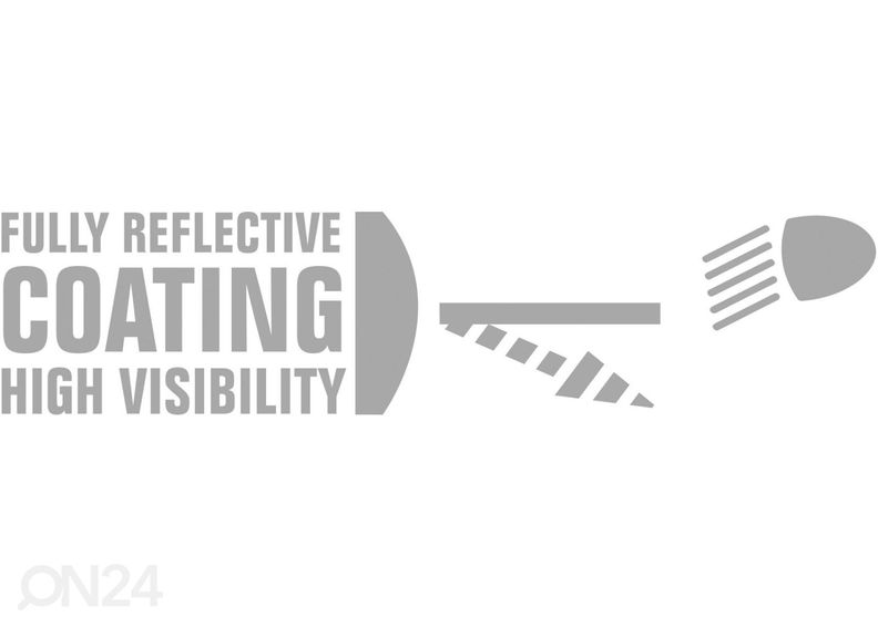 Miesten kalvotakki heijastin materiaalia kuvasuurennos