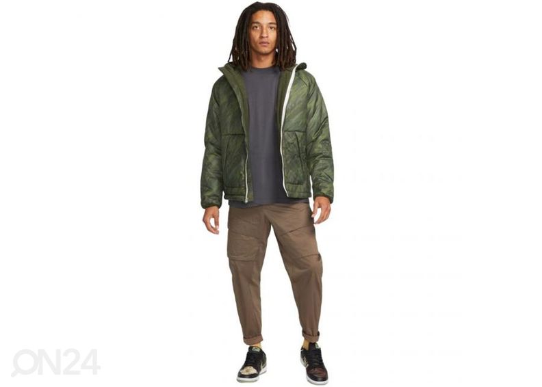 Miesten kevät-syystakki Nike NSW Therma-FIT Legacy HD Jkt Aop M DD6982 355 kuvasuurennos