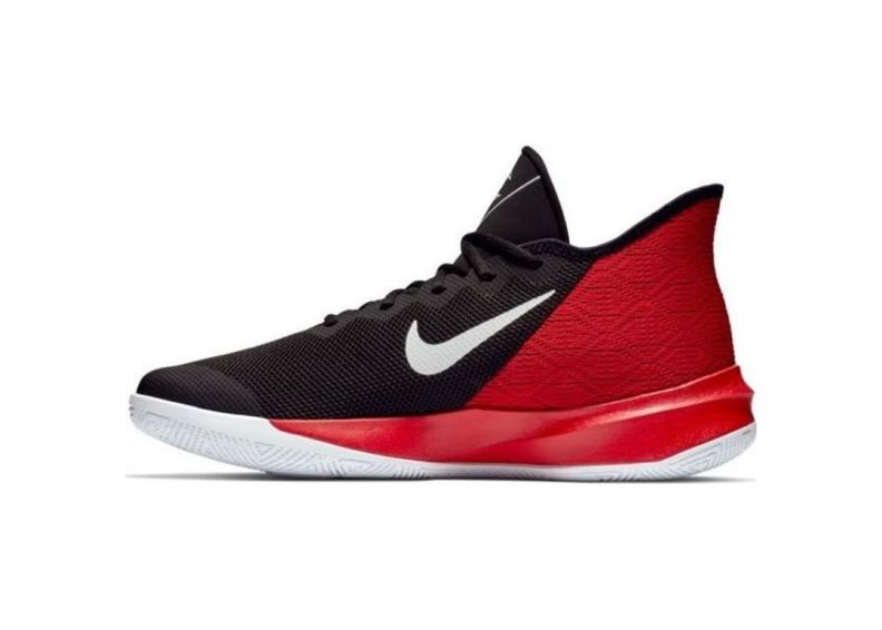 Miesten koripallokengät Nike Zoom Evidence III M AJ5904 001 musta-punainen kuvasuurennos