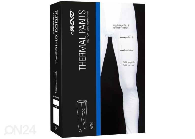 Miesten lämpimät alushousut Avento kuvasuurennos