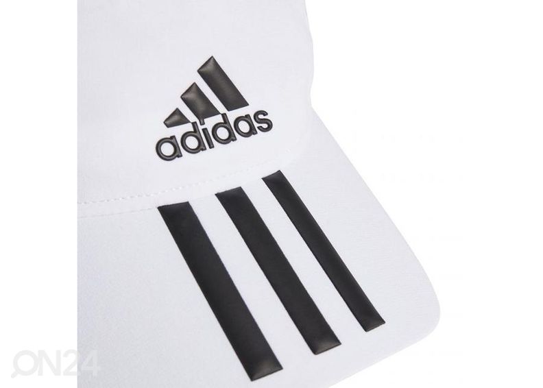 Miesten lippalakki Adidas Aeroready Baseball Cap 3 Stripes 4athlts 56-58 cm kuvasuurennos