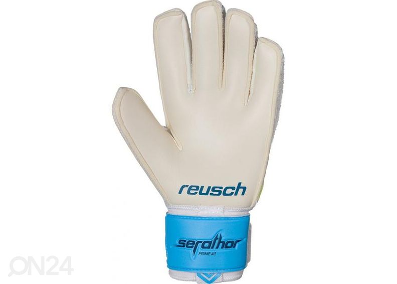Miesten maalivahdin hanskat Reusch Serathor Prime A2 M 37 70 435 401 kuvasuurennos