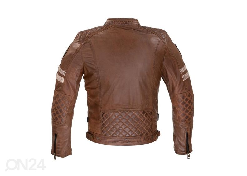 Miesten nahkainen MP-ajotakki W-TEC Milano kuvasuurennos