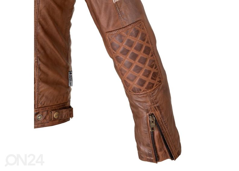 Miesten nahkainen MP-ajotakki W-TEC Milano kuvasuurennos