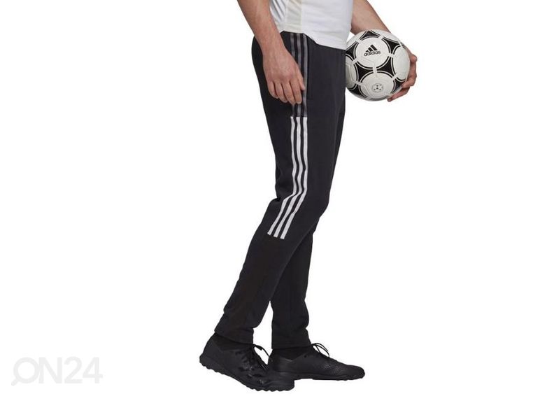 Miesten pitkät jalkapallohousut Adidas Tiro 21 Sweat Pants kuvasuurennos