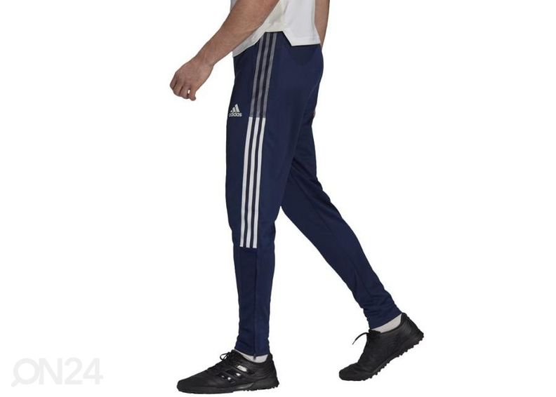 Miesten pitkät jalkapallohousut Adidas Tiro 21 Track Pants kuvasuurennos