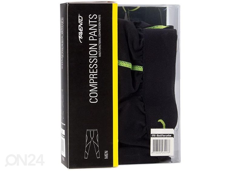 Miesten pitkät kompressiohousut Pick Avento kuvasuurennos