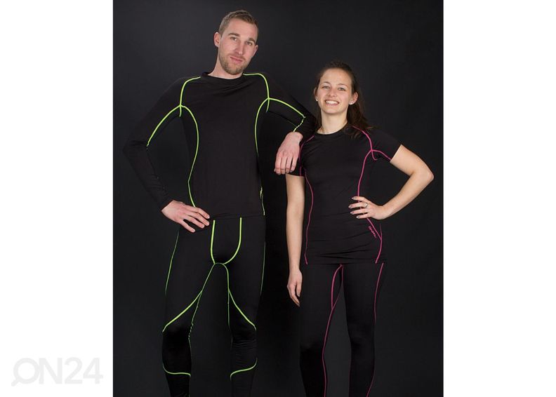 Miesten pitkät kompressiohousut Pick Avento kuvasuurennos