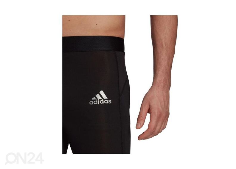 Miesten pitkät treenileggingsit Adidas Techfit Long kuvasuurennos