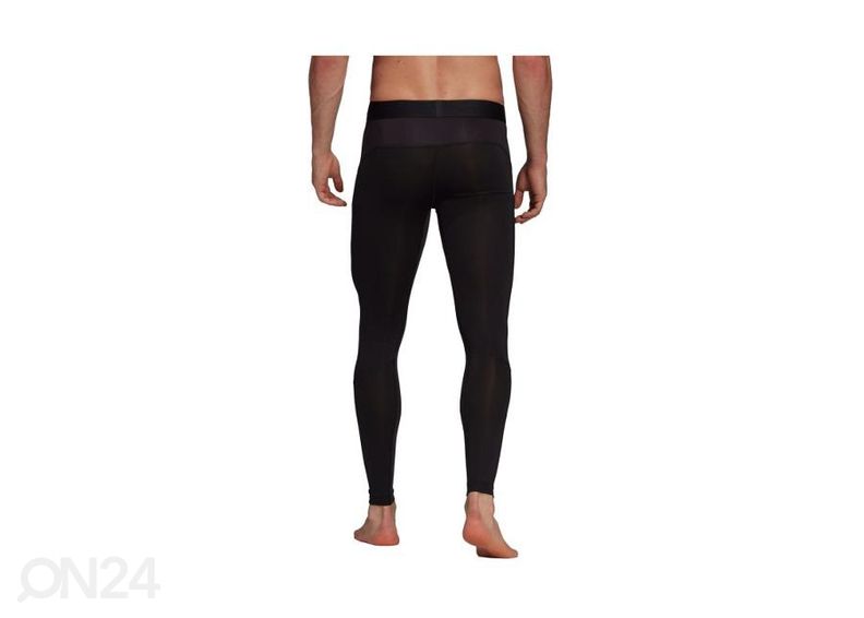 Miesten pitkät treenileggingsit Adidas Techfit Long kuvasuurennos