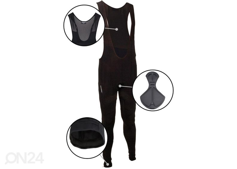 Miesten pyöräilyasu Bib Trouser Avento kuvasuurennos