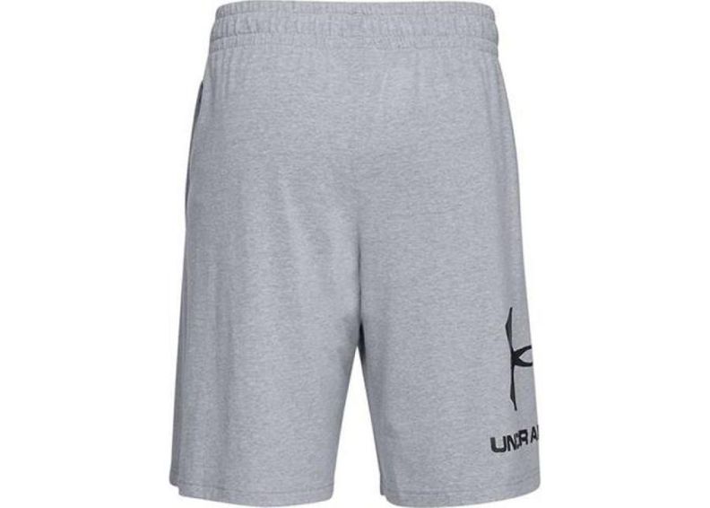 Miesten shortsit Under Armour Sportstyle Cotton Logo M 1329300-035 kuvasuurennos
