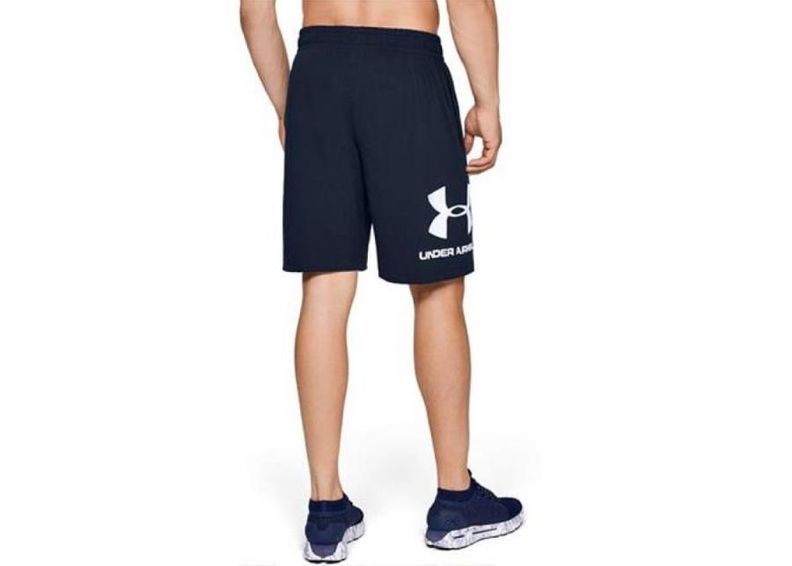 Miesten shortsit Under Armour Sportstyle Cotton Logo M 1329300-408 kuvasuurennos
