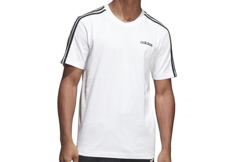 Miesten t-paita Adidas Essentials 3 Stripes Tee M DU0441 kuvasuurennos