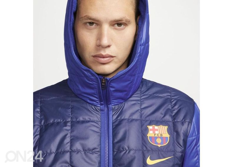 Miesten talvitakki Nike FC Barcelona Synthetic-Fill kuvasuurennos