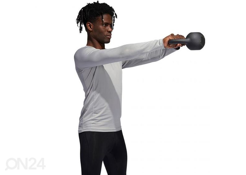 Miesten treenipaita Adidas Techfit Compres kuvasuurennos