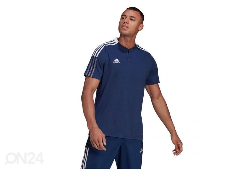 Miesten treenipaita Adidas Tiro 21 Polo kuvasuurennos