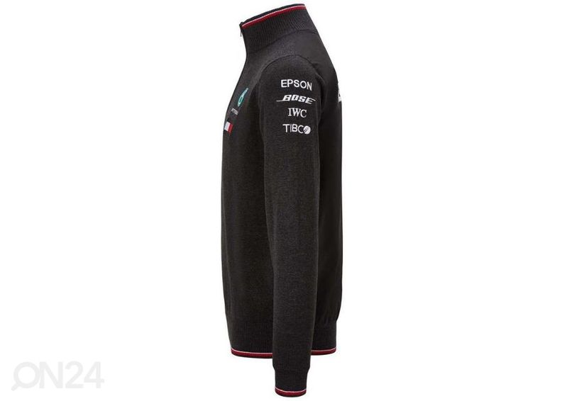 Miesten treenipaita Mercedes AMG Petronas Mapm RP Mens Half Zip kuvasuurennos