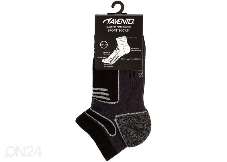 Miesten urheilusukat kaksi paria kuvasuurennos